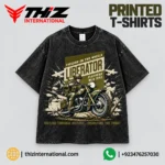 Vintage Motorcycle Printed T-Shirt