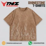 Oversized Rhinestone T-Shirts