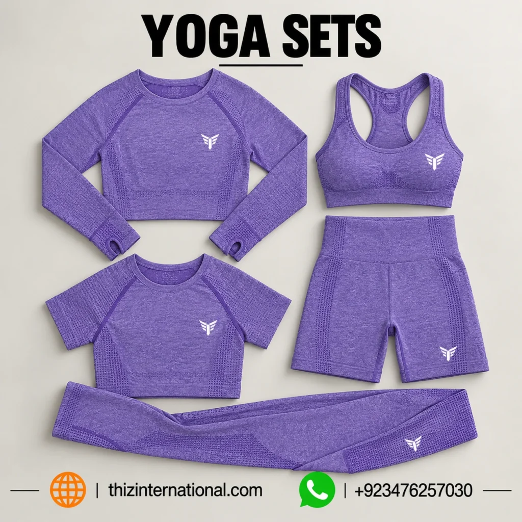 5 Piece Yoga Set